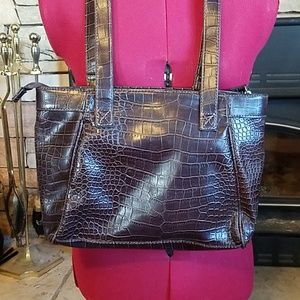 Sac à Main Femme Jaclyn Smith Imprimé Léopard - Hauteur 11 Pouces (28 Cm), Occasion